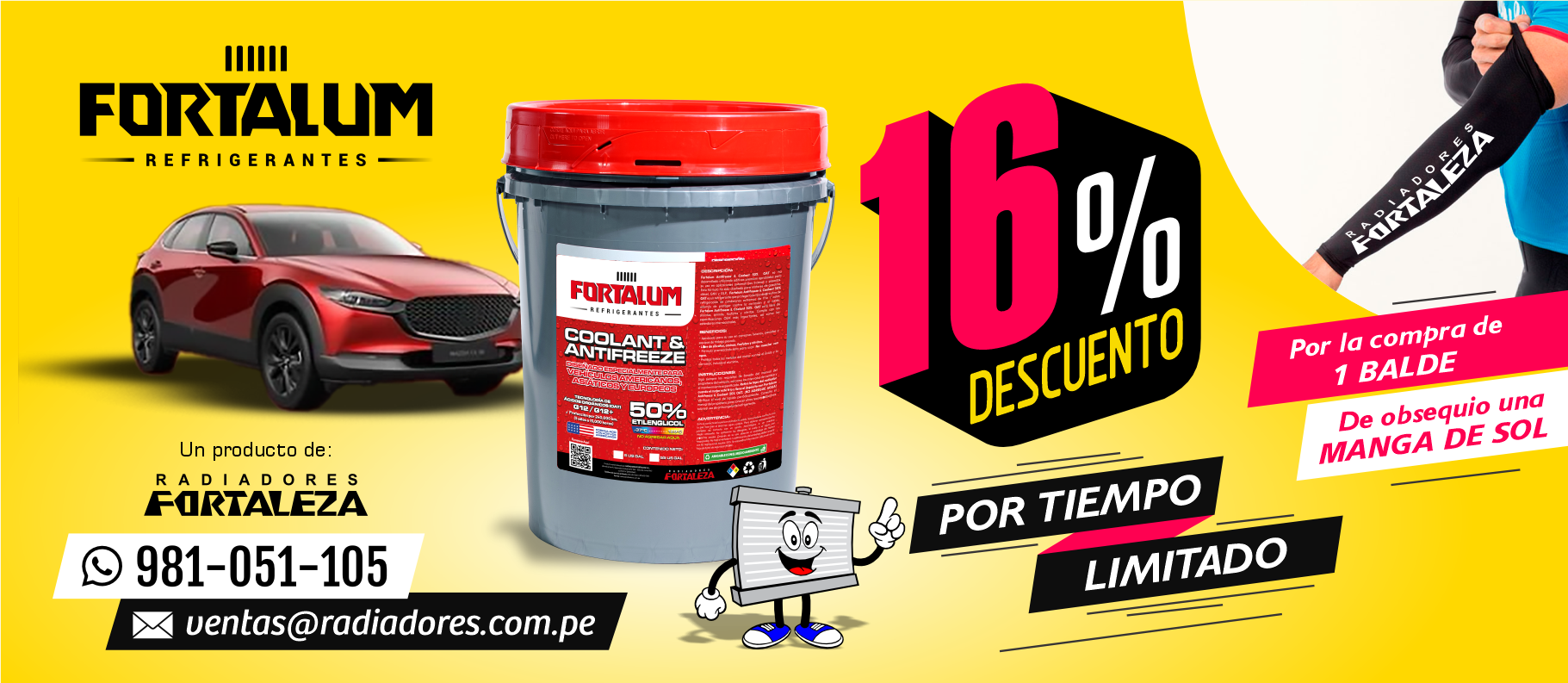 Promoción 3 - Radiadores Fortaleza